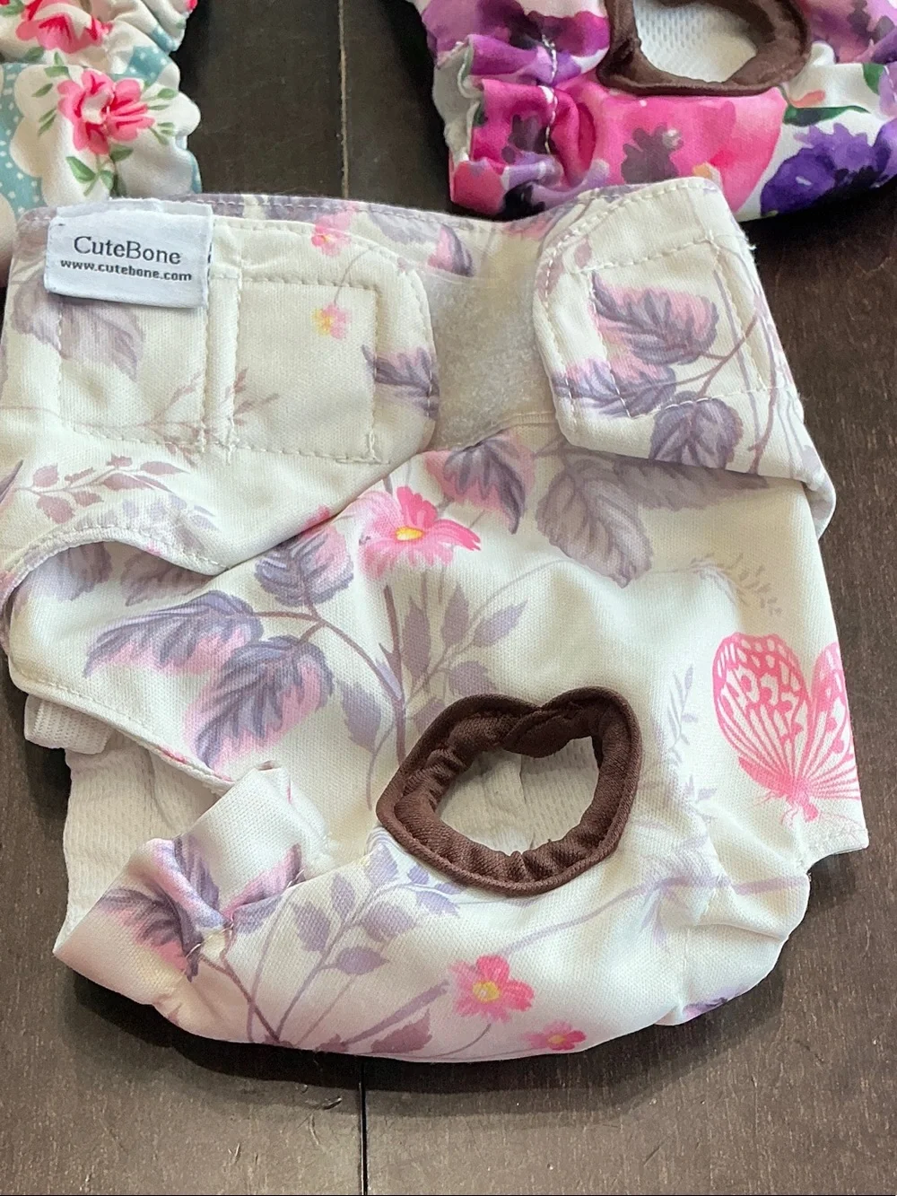 Floral Reusable dogs Diaper Cover - Pink, Lavender, Teal Options - NEW!